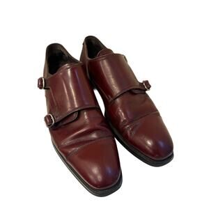 To Boot New York Adam Derrick Double Monk Strap Dress Shoes Made in Italy